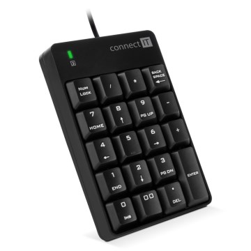 CONNECT IT CKB-0060-BK - Wired numeric keypad sort