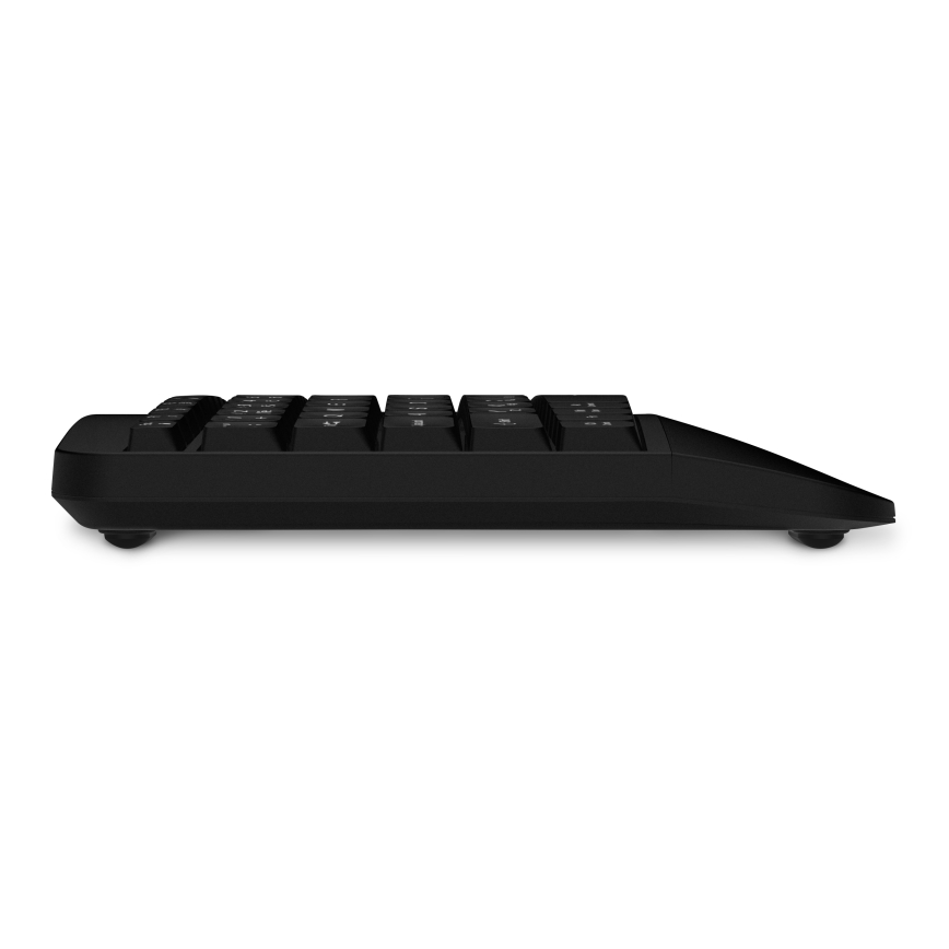 CONNECT IT CKM-6010-CS - Ergonomisk keyboard trådløs og mus 800/1200/1600/2400 DPI tjekkisk/slovakisk lokalisering 1xAA + 2xAAA sort