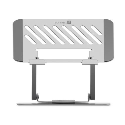 CONNECT IT CMF-2100-SL - Drejeligt laptop-stativ sølvfarvet