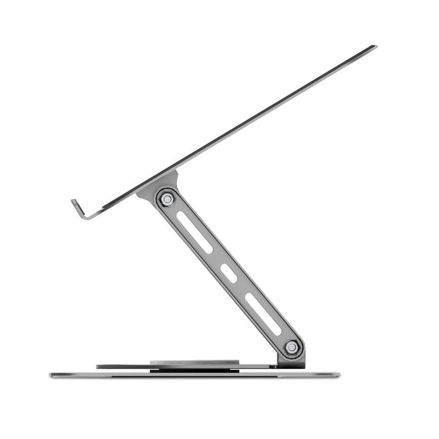 CONNECT IT CMF-2100-SL - Drejeligt laptop-stativ sølvfarvet