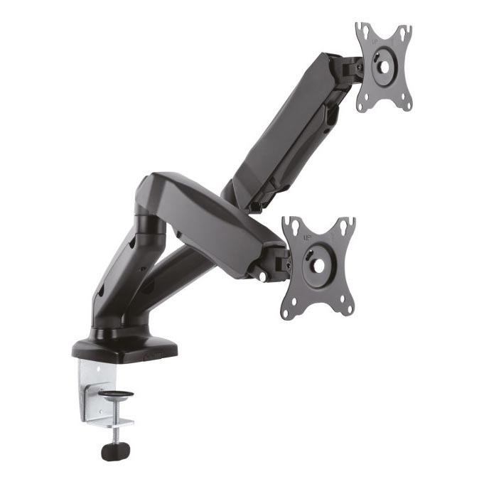 CONNECT IT CMF-3207-BK - Universelt beslag til 2 skærme 13-27” sort