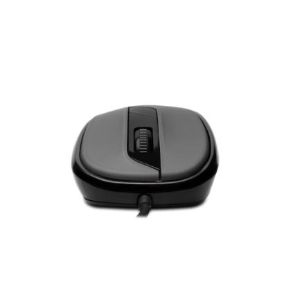 CONNECT IT CMO-1200-GY - Mus m. ledning 1000 DPI sort/grå