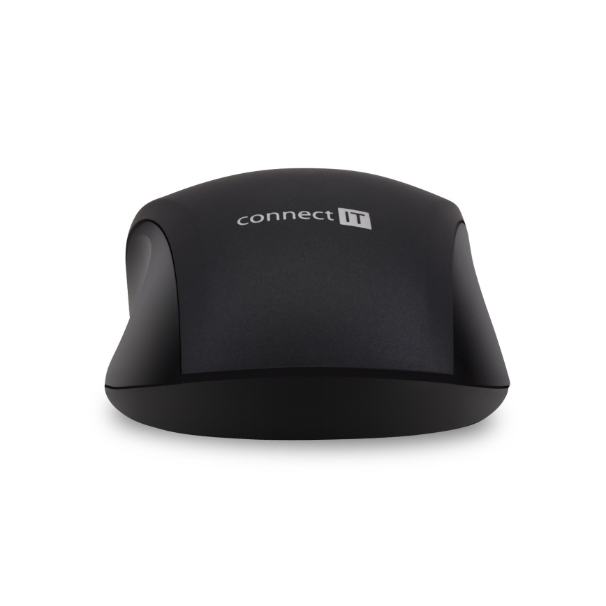 CONNECT IT CMO-2230-BK - Trådløs mus MUTE 1200 DPI 1xAA sort