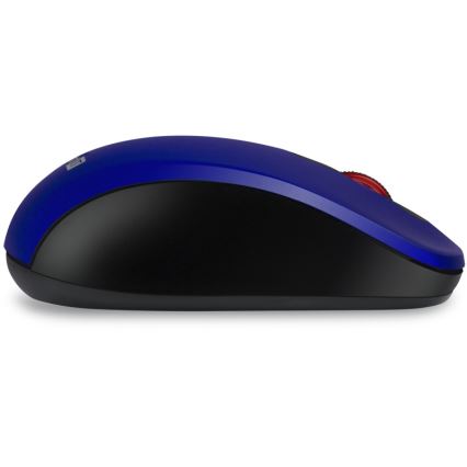 CONNECT IT CMO-2230-BL - Trådløs mus MUTE 1200 DPI 1xAA sort/blå