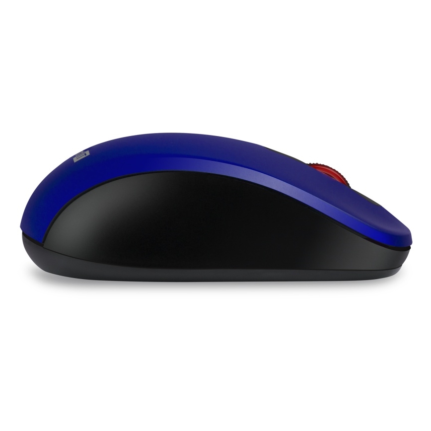 CONNECT IT CMO-2230-BL - Trådløs mus MUTE 1200 DPI 1xAA sort/blå