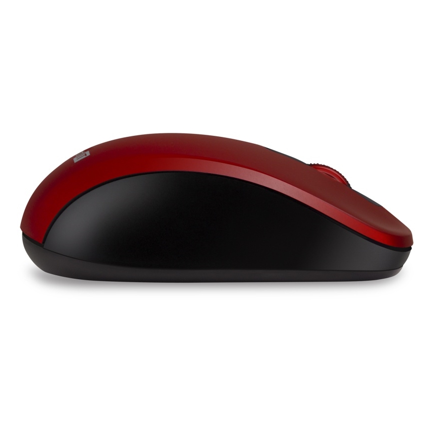 CONNECT IT CMO-2230-RD - Trådløs mus MUTE 1200 DPI 1xAA sort/rød