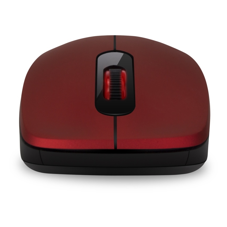 CONNECT IT CMO-2230-RD - Trådløs mus MUTE 1200 DPI 1xAA sort/rød
