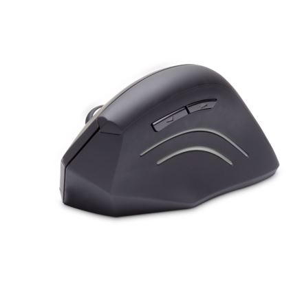CONNECT IT CMO-2510-BK - Ergonomisk trådløs mus Verti Wireless med 800/1200/1600 DPI, 2xAAA, sort