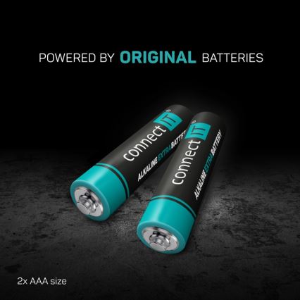 CONNECT IT CMO-2510-BK - Ergonomisk trådløs mus Verti Wireless med 800/1200/1600 DPI, 2xAAA, sort