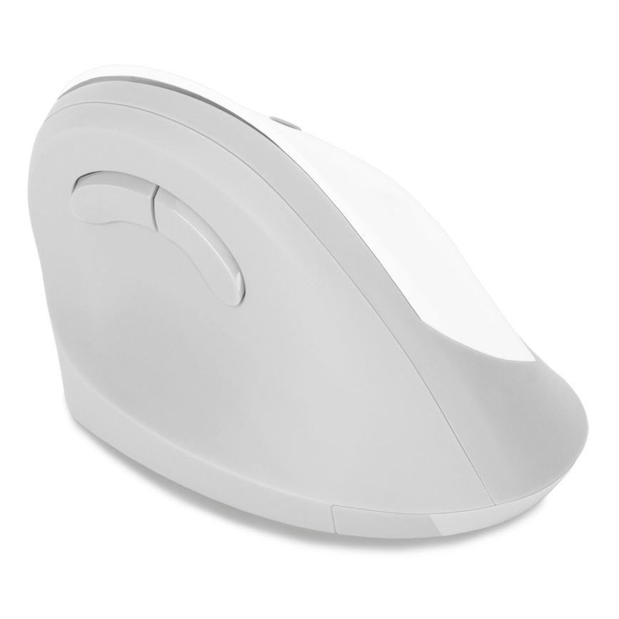 CONNECT IT CMO-2700-WH - Ergonomisk trådløs mus 800/1200/1600 DPI 1xAA hvid