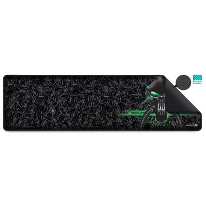 CONNECT IT CMP-1110-LG - Tastaturmåtte og mus 88,6x24,5 cm sort/grøn