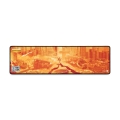 CONNECT IT CMP-1140-LG - Tastaturmåtte og mus 88,6x24,5 cm orange