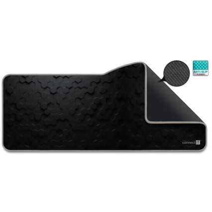 CONNECT IT CMP-2000-XL - Tastaturmåtte og mus 79,5x34,5 cm sort