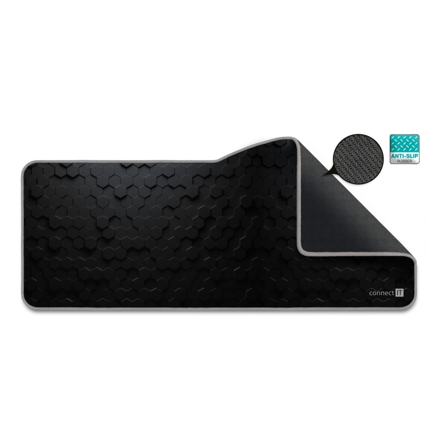 CONNECT IT CMP-2000-XL - Tastaturmåtte og mus 79,5x34,5 cm sort