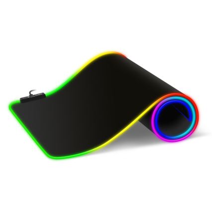 CONNECT IT CMP-3100-LG - LED tastatur og musemåtte til gaming m. RGB-farver 80x30 cm