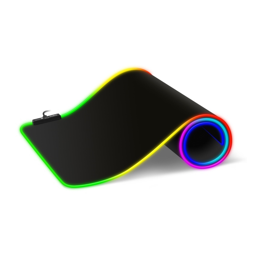 CONNECT IT CMP-3100-LG - LED tastatur og musemåtte til gaming m. RGB-farver 80x30 cm