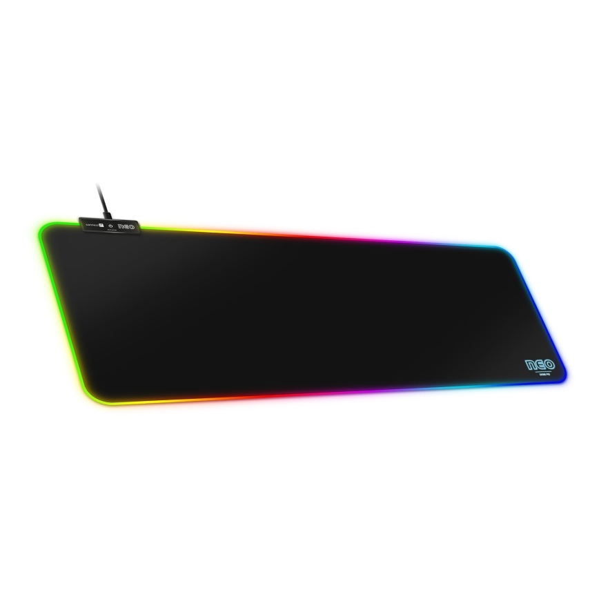 CONNECT IT CMP-3100-LG - LED tastatur og musemåtte til gaming m. RGB-farver 80x30 cm