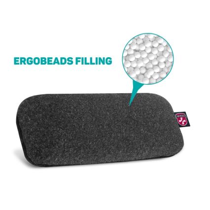 CONNECT IT CMP-4010-BK - Wrist rest med boldd filling