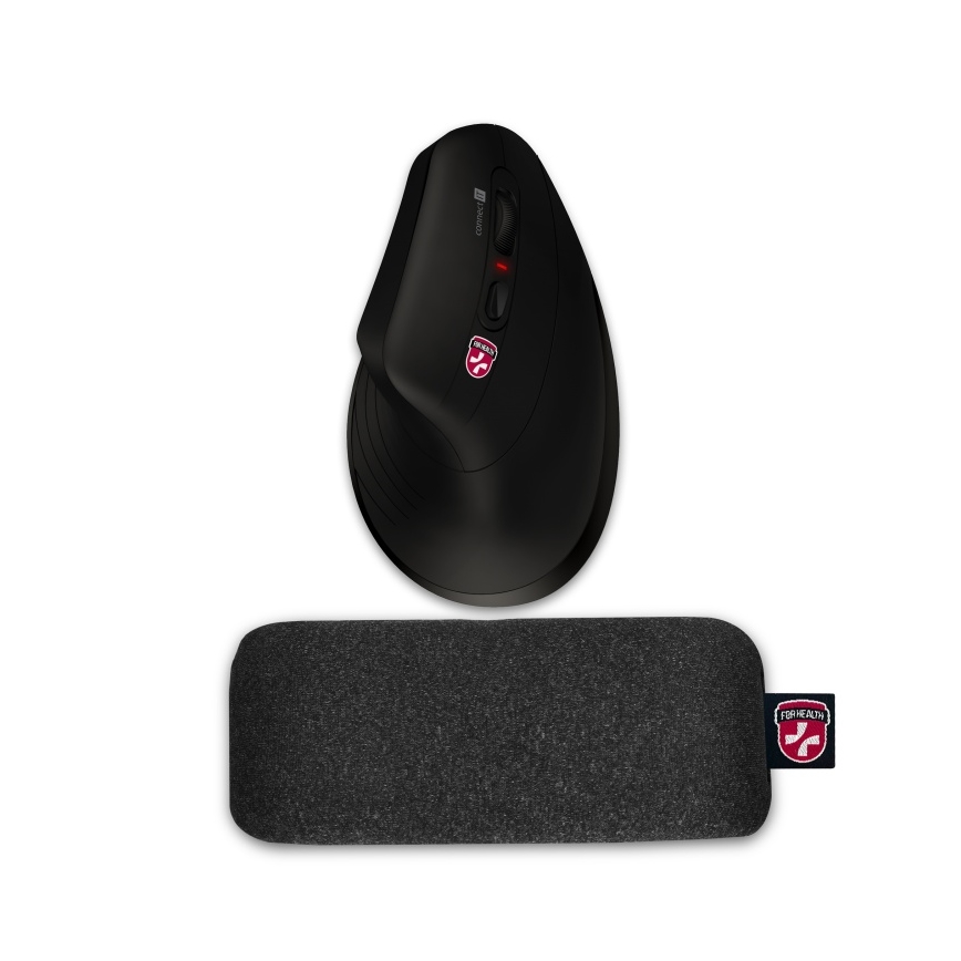 CONNECT IT CMP-4010-BK - Wrist rest med boldd filling
