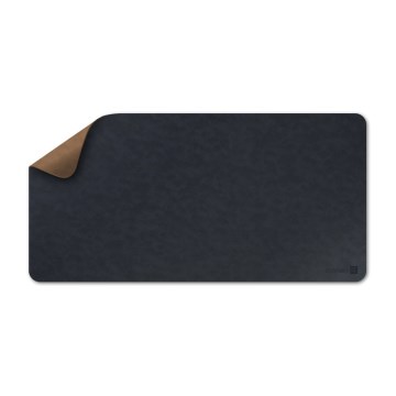CONNECT IT CMP-4040-LG - Vendbar muse- og tastaturmåtte 90x40 cm blå/brun