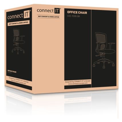CONNECT IT COC-1030-BK - Kontorstol ForHealth BetaPro sort