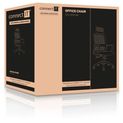 CONNECT IT COC-2010-BK - Kontorstol ForHealth GamaPro sort