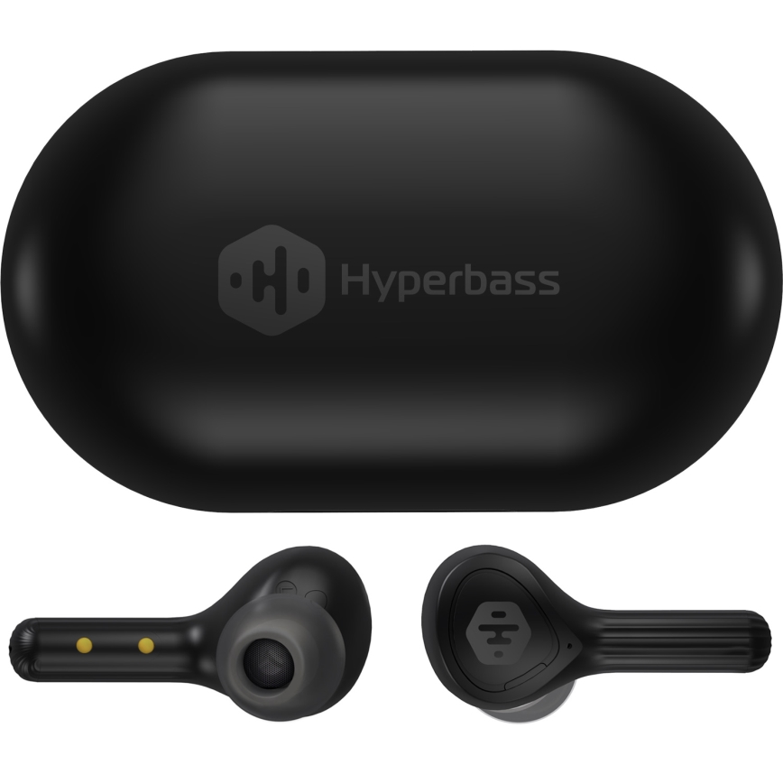 CONNECT IT HEP-5300-BK - Trådløse høretelefoner med mikrofon 300 mAh sort