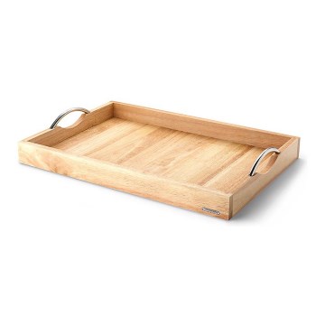 Continenta C3011 - Bakke med metalhåndtag 53x36 cm figentræ