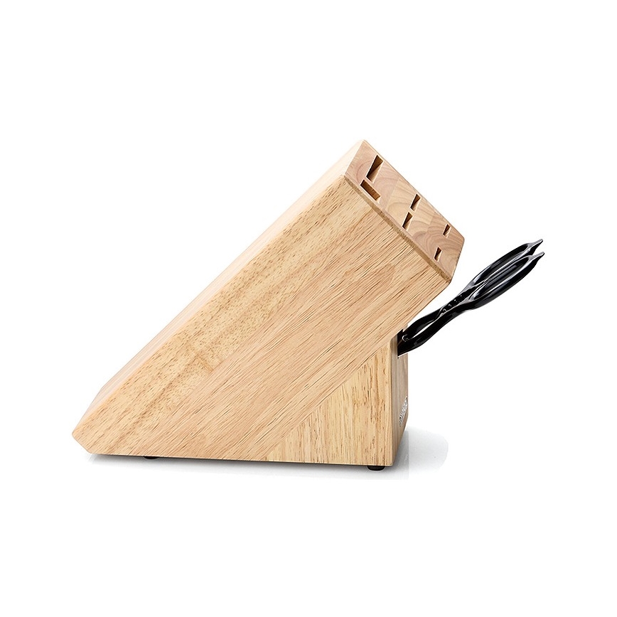 Continenta C30514 - Knivblok 22x11,5x22 cm gummitræ