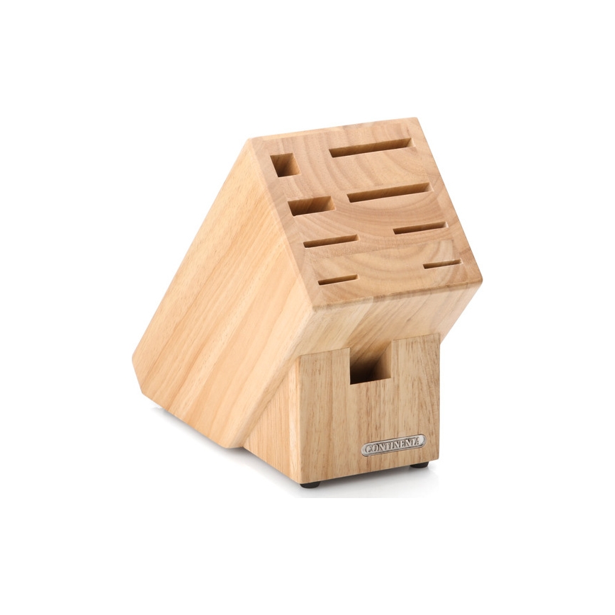 Continenta C30514 - Knivholder 22x11,5x22 cm gummitræ