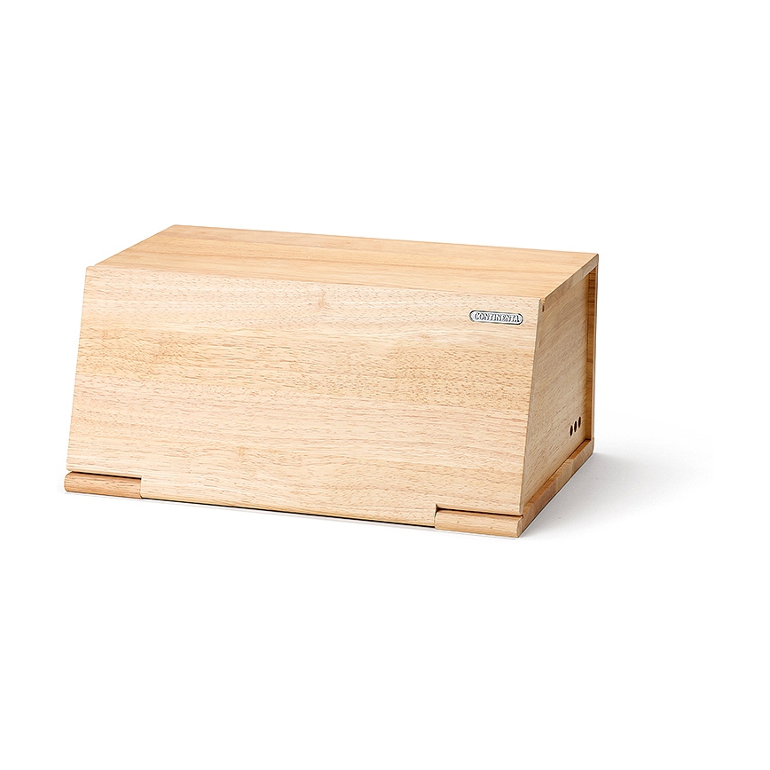 Continenta C3292 - Brødkasse 40x26 cm gummitræ