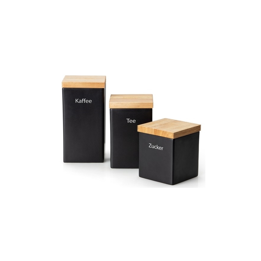 Continenta C3714 - Keramisk madbeholder med låg 10x10x20,5 cm