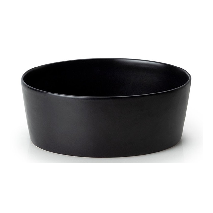 Continenta C3730 - Brødkasse med låg 30x23 cm sort/gummitræ