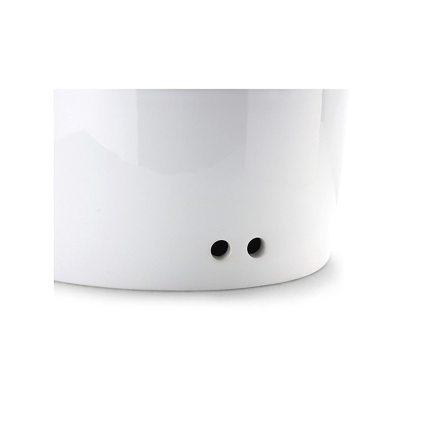 Continenta C3930 - Brødkasse 13,5x30 cm hvid/beige