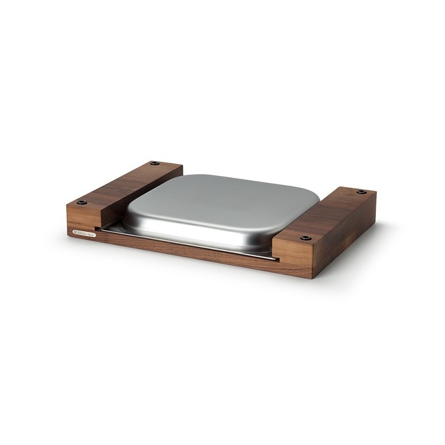Continenta C4211 - Skærebræt med skål 48x32,5 cm valnøddetræ