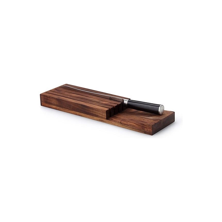 Continenta C4873 - Liggende knivblok 39x11x3,5 cm akacietræ