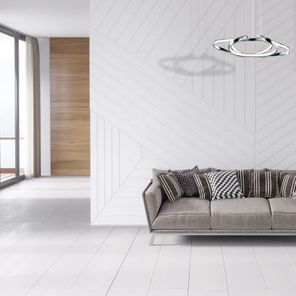 COPERNICUS LED-pendel på stålwire LED/46W/230V