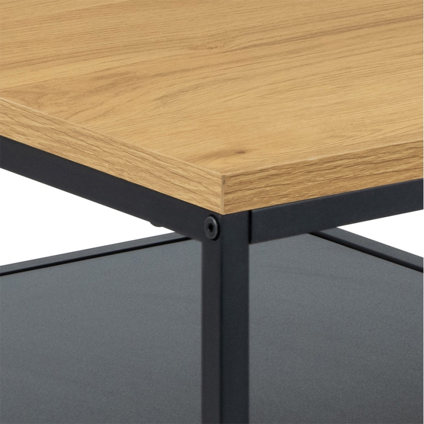 CORA sofabord i eg/sort