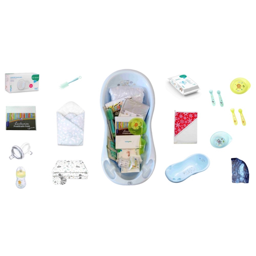 COSING - 16-delt startpakke til nyfødte, blå