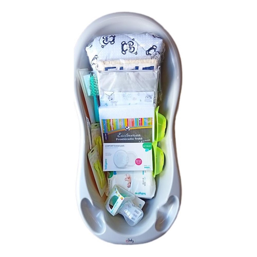 COSING - 16-delt startpakke til nyfødte, grå