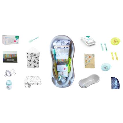 COSING - 16-delt startpakke til nyfødte, grå
