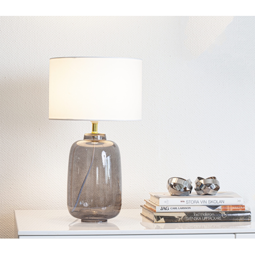 Cottex - Bordlampe BLAKE 1xE27/8W/230V grå