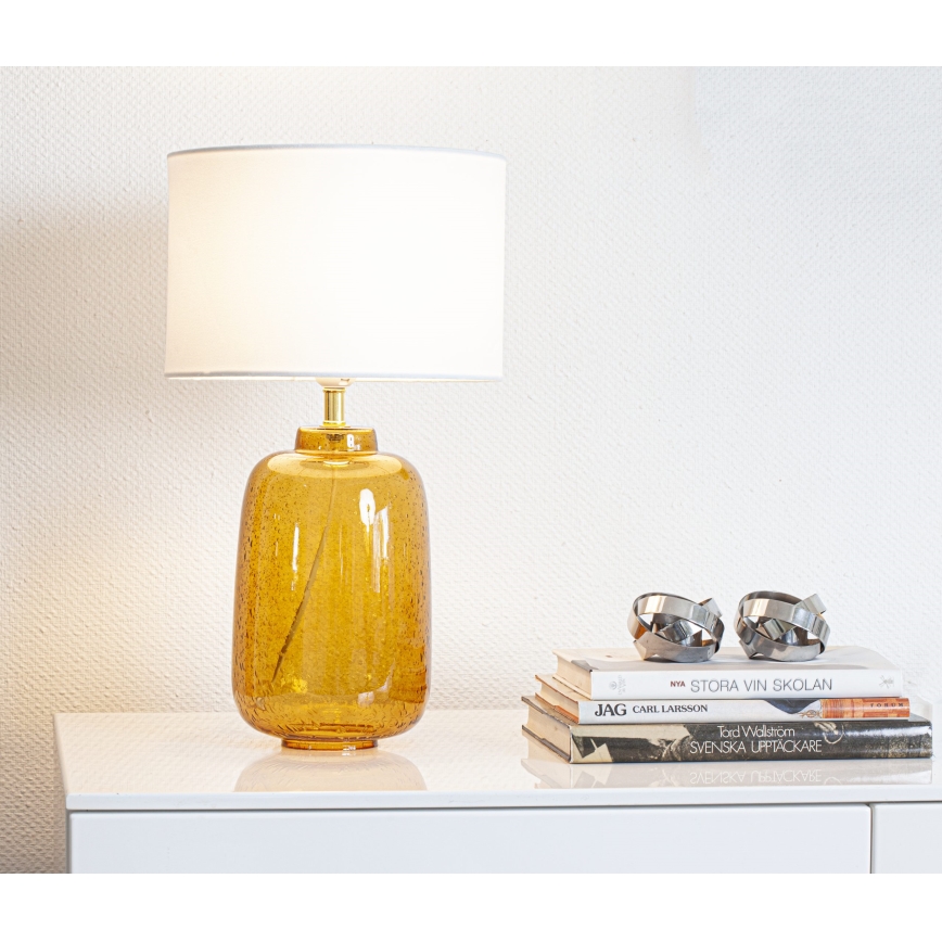 Cottex - BLAKE bordlampe 1xE27/8W/230V brun