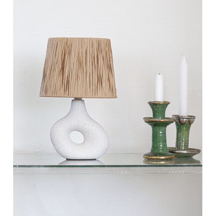 Cottex - Bordlampe LUKE 1xE14/8W/230V cremefarvet