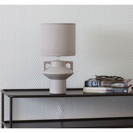 Cottex - Bordlampe MATEO 1xE14/8W/230V beige