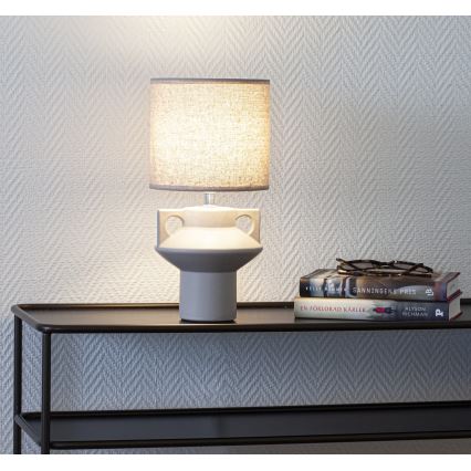 Cottex - Bordlampe MATEO 1xE14/8W/230V beige