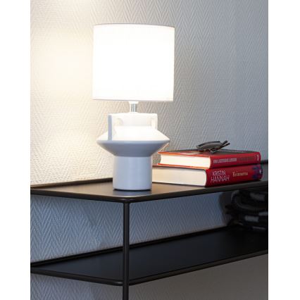 Cottex - Bordlampe MATEO 1xE14/8W/230V hvid