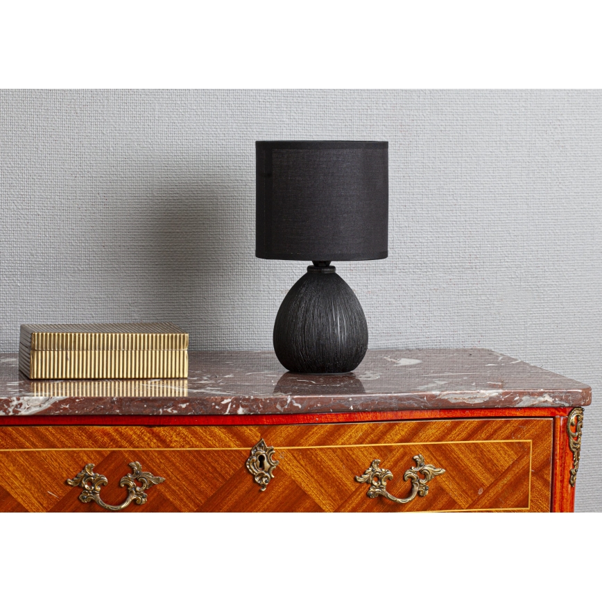 Cottex - Bordlampe MADISON 1xE14/8W/230V sort