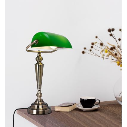 Cottex - Bordlampe THE BANKER 1xE27/60W/230V