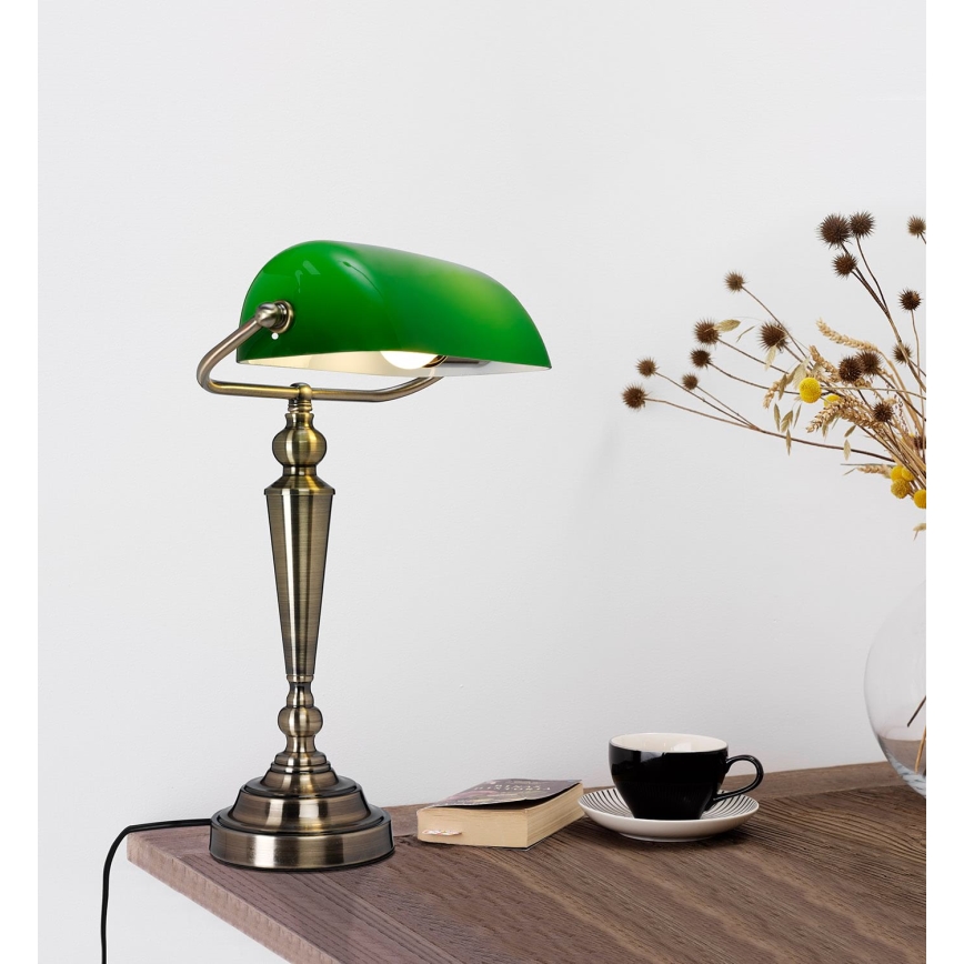 Cottex - Bordlampe THE BANKER 1xE27/60W/230V